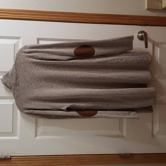 Pulse XL long brown cardigan - Picture 4 of 4